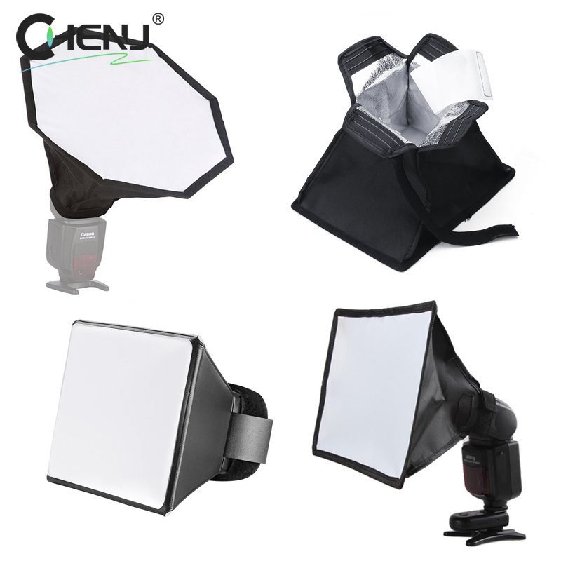 Photography Lighting Diffuser - 1pcs 접이식 플래시 디퓨저 소프트 박스