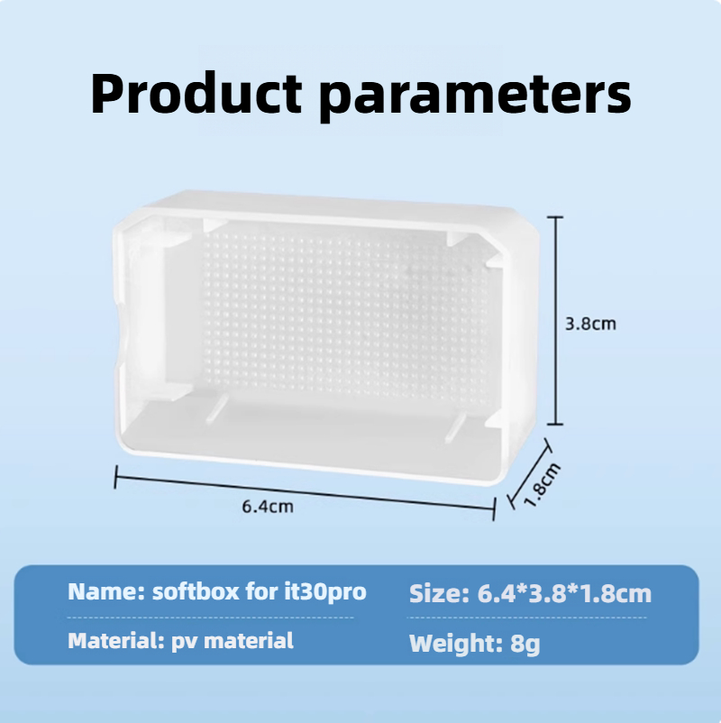 Photography Lighting Diffuser - Godox IT30Pro 온카메라 스피드라이트용 플래시 디퓨저