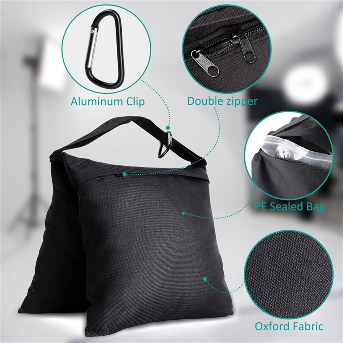 Photography Lighting Weight Bags - 라이트 스탠드 사진 및 비디오 촬영용