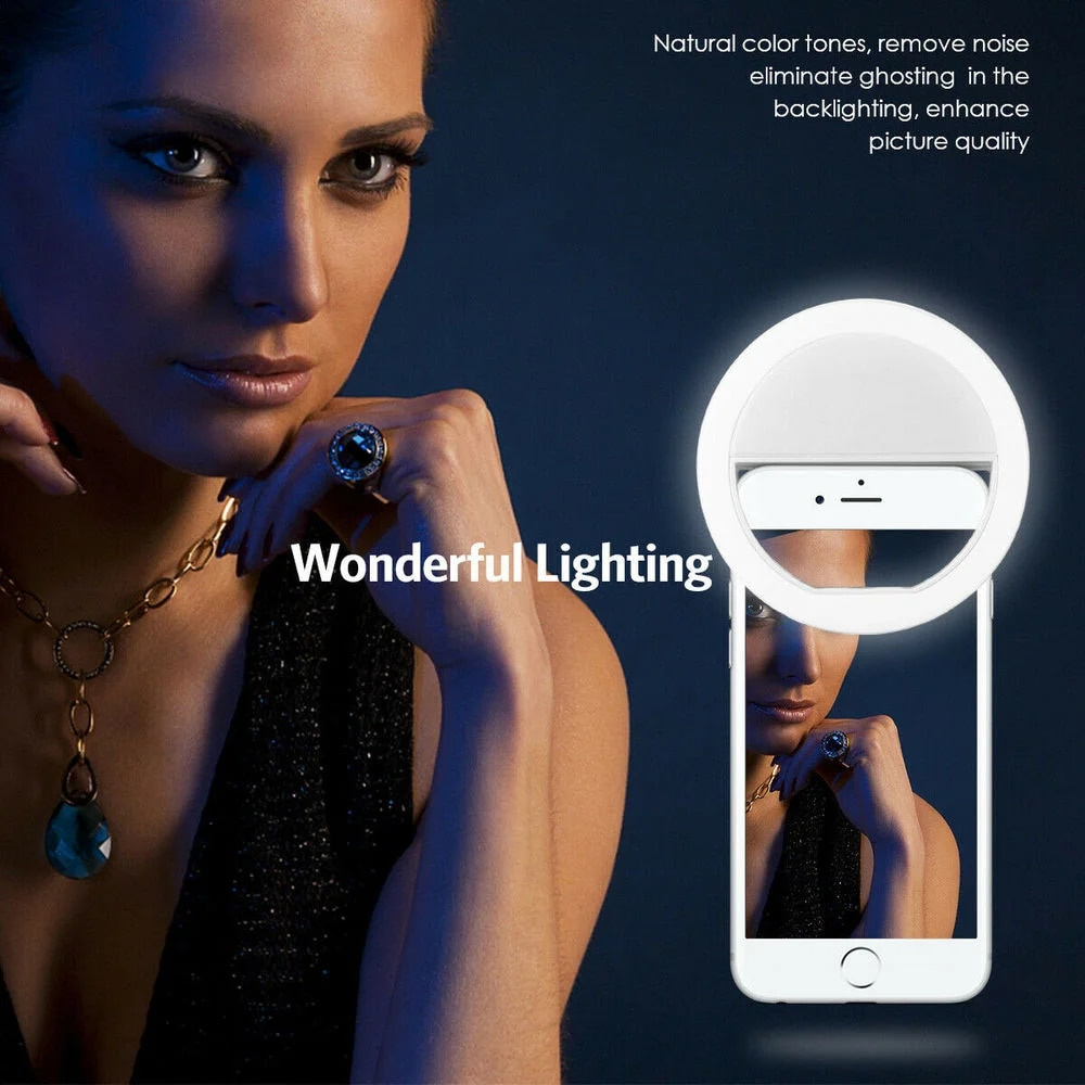 LED 셀카 조명 USB 충전식 LED 셀카 링 라이트 - Photography Lighting Led 리뷰 및 가격