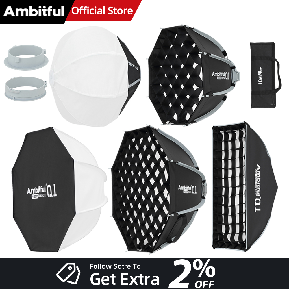 AMBITFUL Q1 미니 보웬스/갓옥스 마운트 30c - Photography Lighting Diffuser 리뷰 및 가격