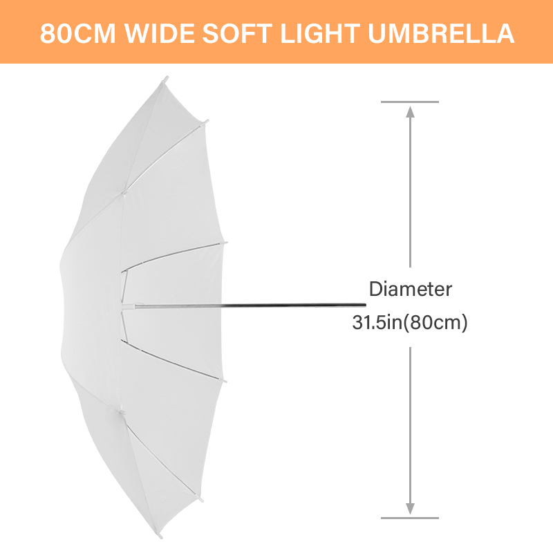 76 * 80cm X4 투명 화이트 라이트 디퓨저 우산 - Photography Lighting Diffuser 리뷰 및 가격