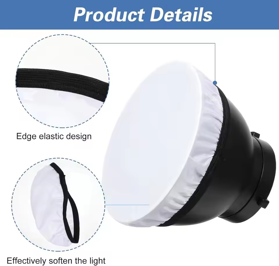 1/3/5/10Pcs 7인치 사진 조명 소프트 디퓨저  - Photography Lighting Diffuser 리뷰 및 가격
