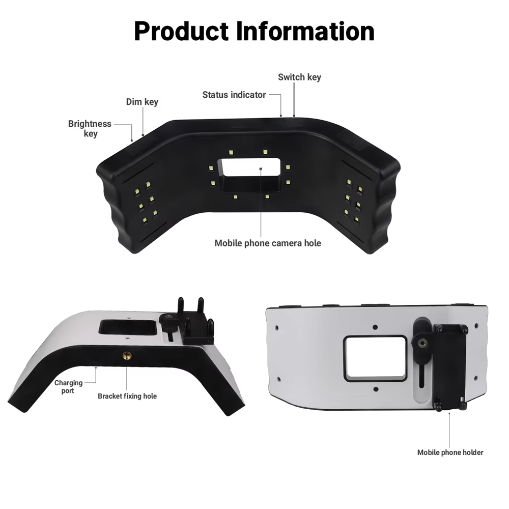JUMTOP 치과 사진 촬영 조명 LED 구강 충전 램 - Photography Lighting Led 리뷰 및 가격