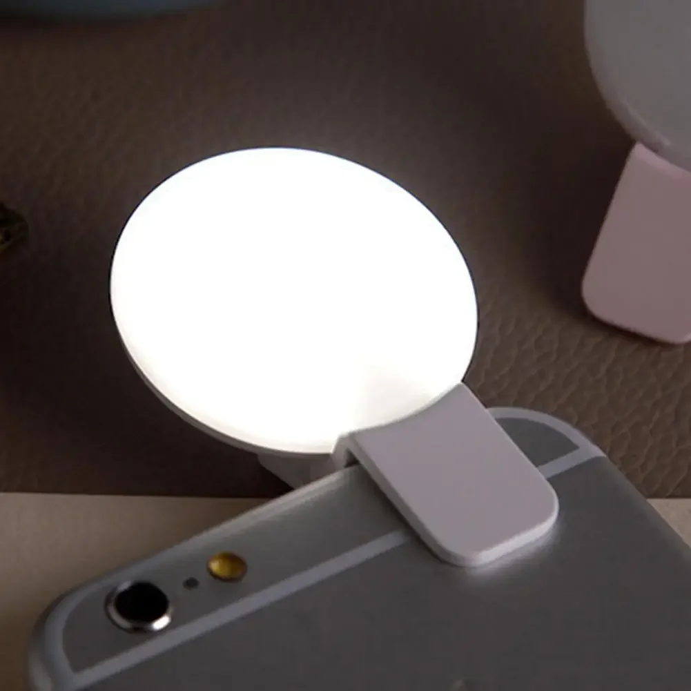 휴대 전화 LED Selfie 링 라이트 휴대용 미니  - Photography Lighting Patterns 리뷰 및 가격