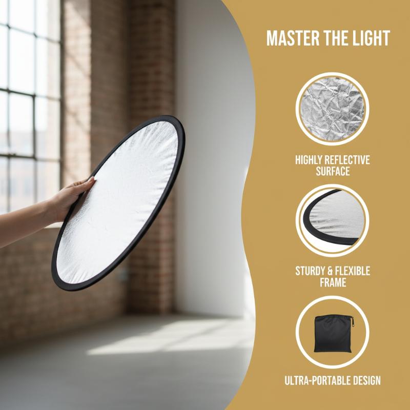 5 in 1 라운드형 사진 반사판, 접이식 조명 디퓨저 - Photography Lighting Diffuser 리뷰 및 가격